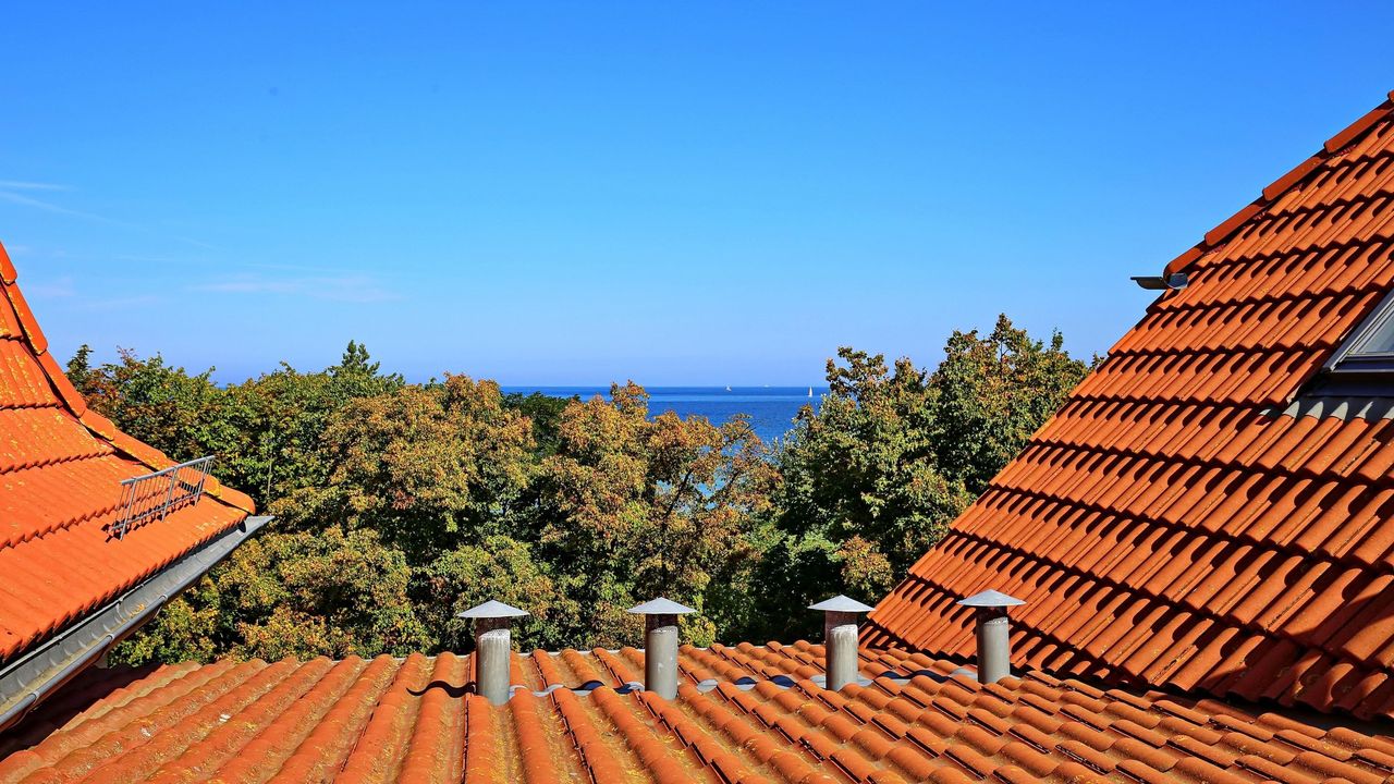 Dachterrasse mit Meerblick Dachterrasse mit Meerblick